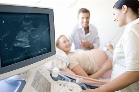 Obstetric ultrasound - Stock Image - F001/1597 - Science Photo Library