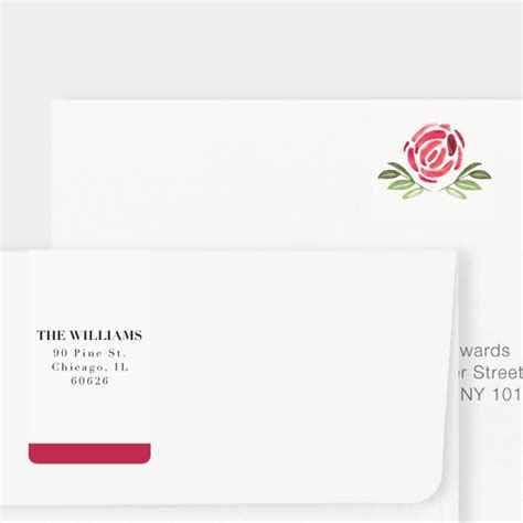 Wedding Return Address Labels | Paper Culture