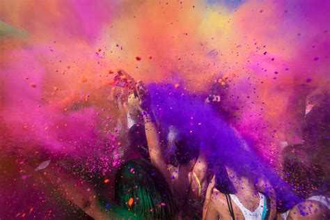 Holi (Color Throwing) Festivals in India