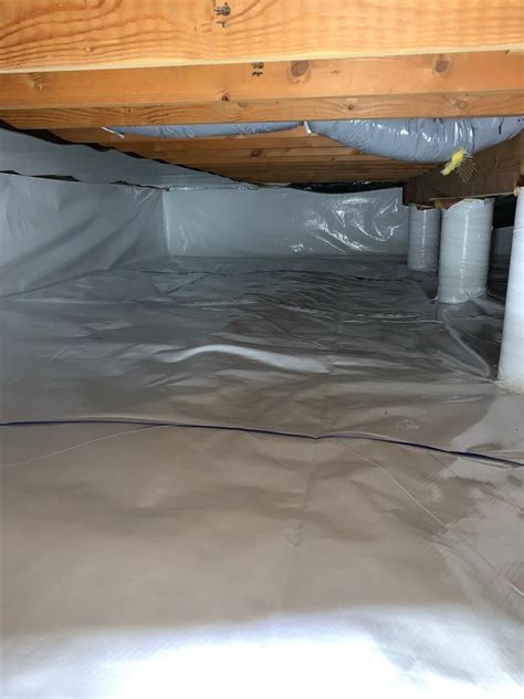 Crawl Space Repair - Sealing and Waterproofing Champaign, IL Crawl Space - CleanSpace Liner