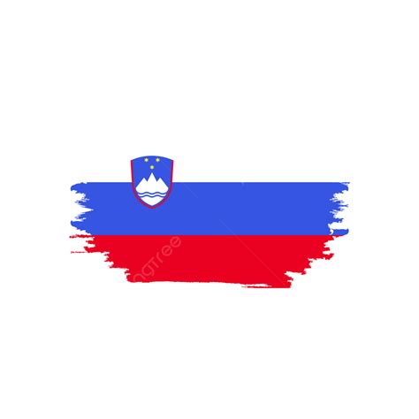 Brush Watercolor Paint Vector Hd Images, Slovenia Flag Transparent With Watercolor Paint Brush ...