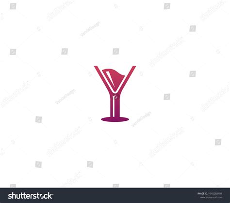 Cocktail Logo Vector Glass Vector Stock Vector (Royalty Free ...