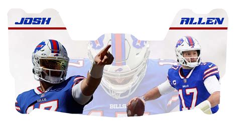 Josh Allen Bills Themed Custom Visor - American Sport Com Au