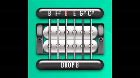 Perfect Guitar Tuner (Drop B = B F# B E G# C#) - YouTube