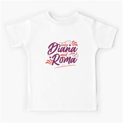 "Baby Diana and Roma, The Kids Diana Show" Kids T-Shirt by graphic ...