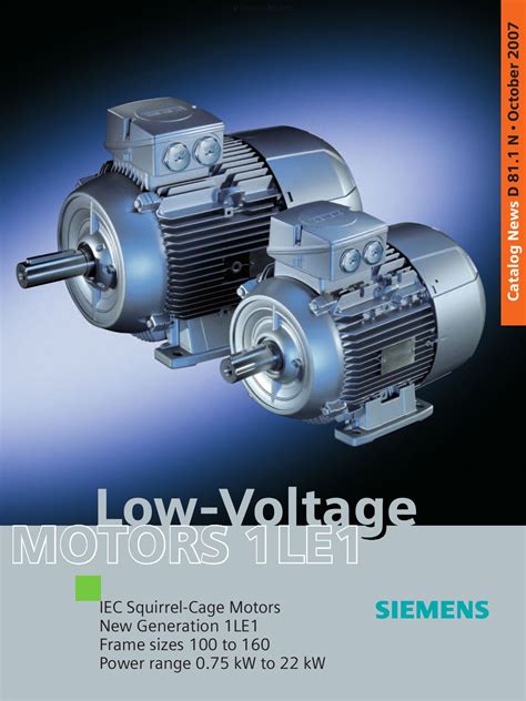 siemens1le1v2007 by siemens motors - Issuu