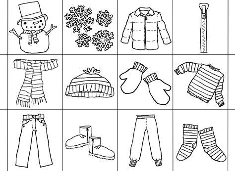 Winter season #164628 (Nature) – Free Printable Coloring Pages