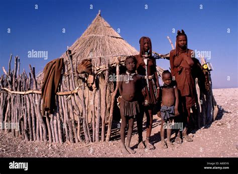 Namibia, women of Himba ethnic group Stock Photo - Alamy