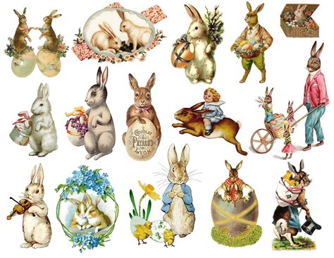 Vintage Easter Bunnies