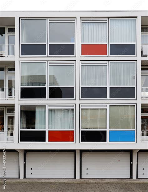 windows of apartment building Stock Photo | Adobe Stock