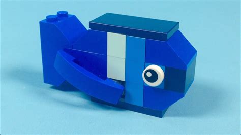 Lego Fish Building Instructions - Lego Classic 10696 "How To" - YouTube