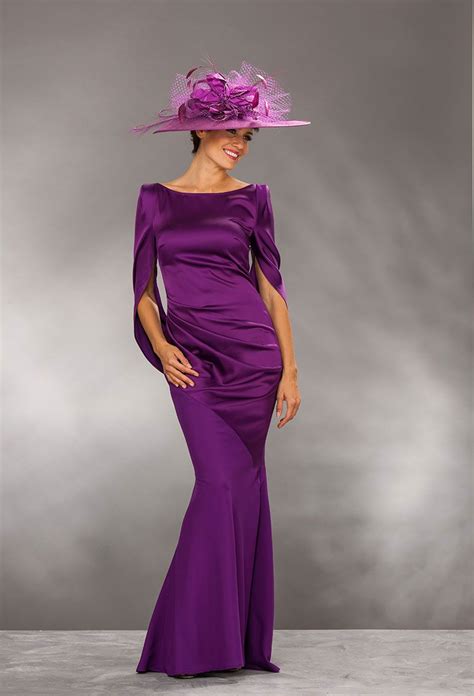 Long mulberry dress Bonus Size 12 - Catherines of Partick | Dresses ...