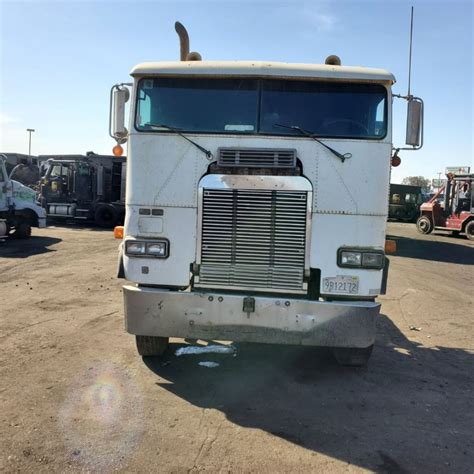 Salvage 1989 Freightliner FLA USF-1E HIGH CABOVER For Parts | Fresno ...