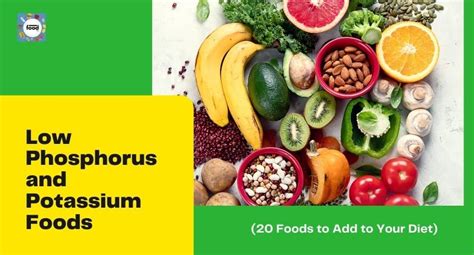 Low Phosphorus and Potassium Foods (20 Foods to Add to Your Diet) - Tastylicious Ckd Recipes ...