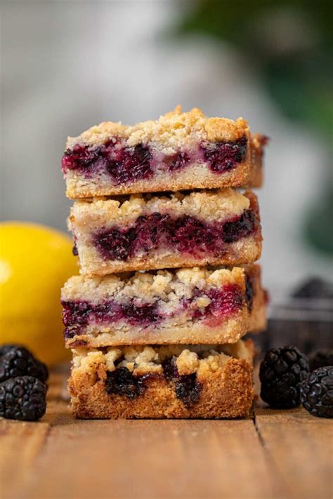 Blackberry Crumb Bars Recipe (Bakery Quality!) - Dinner, then Dessert