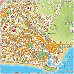 Mappa di Terracina - Centro Storico / Cartografia Aggiornata di Terracina @ Geoplan.it