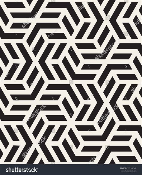 Vector Seamless Pattern Chevron Modern Geometric Stock Vector (Royalty ...