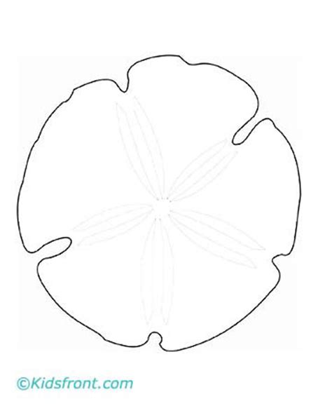 Sand Dollar Outline - ClipArt Best