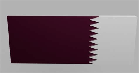 Qatar 3d flag | Autodesk Community Gallery