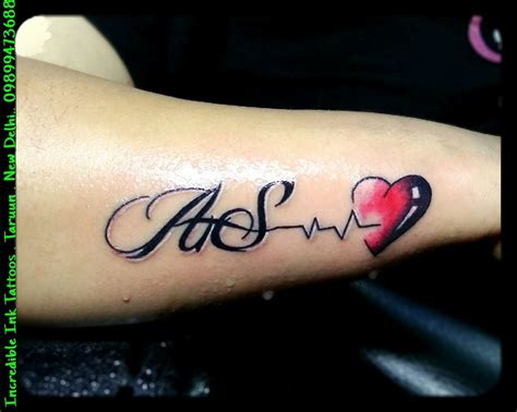 Tattoo Designs For Girls On Hand Heart Beats | Tattoo lettering ...