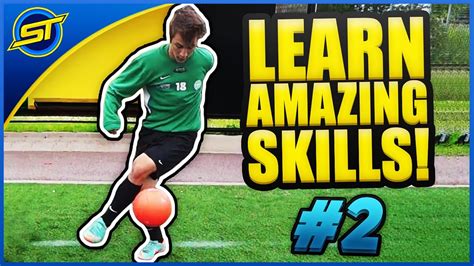 Learn Amazing Football Skills Tutorial #2 ★ Ronaldo/Messi/Neymar Skills ...