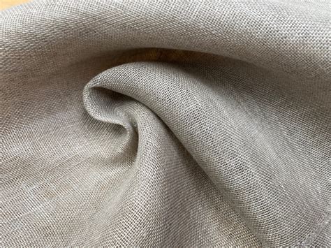 Extra Wide 100% Linen Fabric - Soft Linen Material for Home Decor, Curtains, Clothes - 118 ...