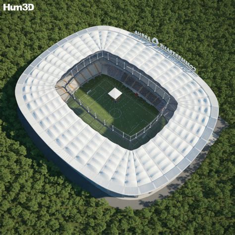 Commerzbank-Arena 3D model - Architecture on Hum3D