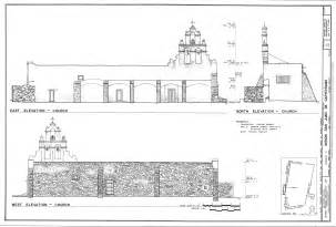 Mission San Juan de Capistrano Church Elevation Drawings | ClipPix ETC ...