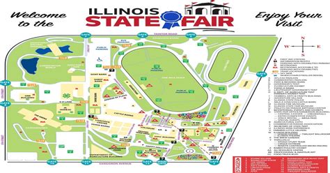 Map Of Ohio State Fair - Map