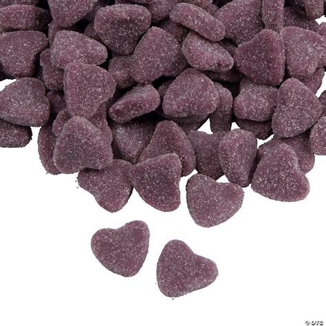 Purple Sour Gummy Hearts - Discontinued