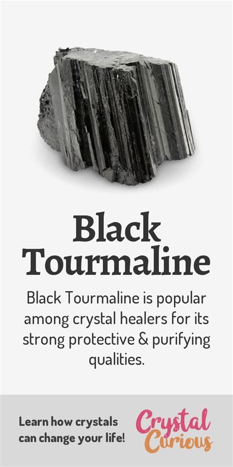 Black Tourmaline Meaning & Healing Properties. Black Tourmaline is ...