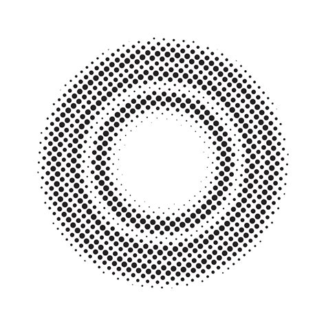 Circle halftone pattern background 13332899 Vector Art at Vecteezy