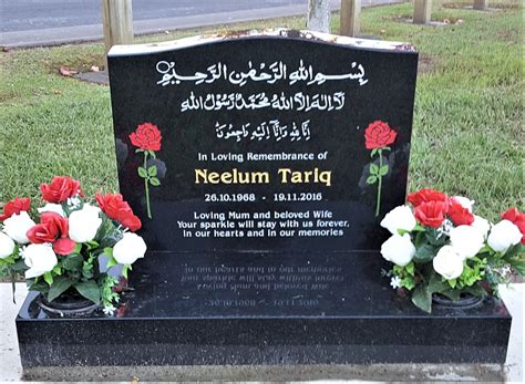 Saddle Headstone Muslim section, Auckland | Headstones, Memories, Monument