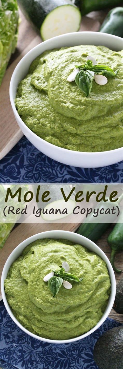 Mole Verde (Red Iguana Copycat) | Mexican mole, Mole recipe mexican ...