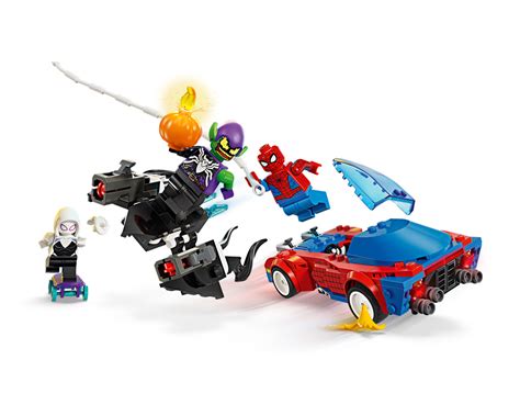 LEGO Set 76279-1 Spider-Man Race Car & Venom Green Goblin (2024 Super ...