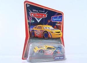 DISNEY PIXAR CARS SUPERCHARGED RPM #64 DIECAST MATTEL | eBay