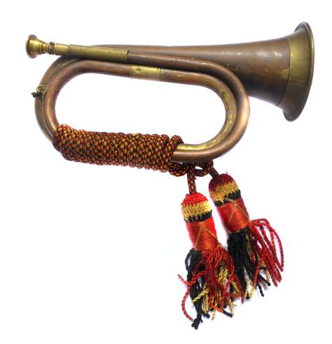 1940s British Army Bugle Vintage Musical Instrument Vintage Militaria ...