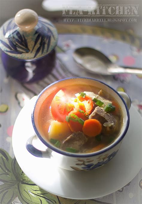 fla-kitchen: Beef Soup -Sup Daging Sapi