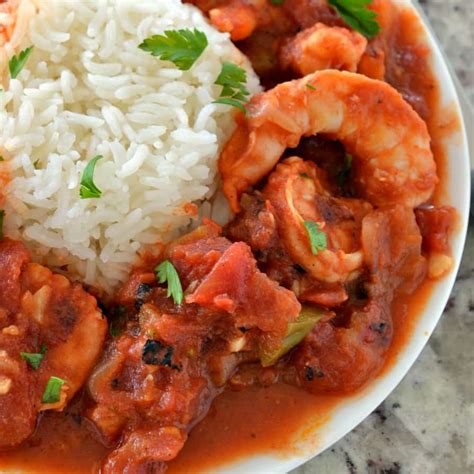 Shrimp Creole - Easy Louisiana Style Creole Cuisine