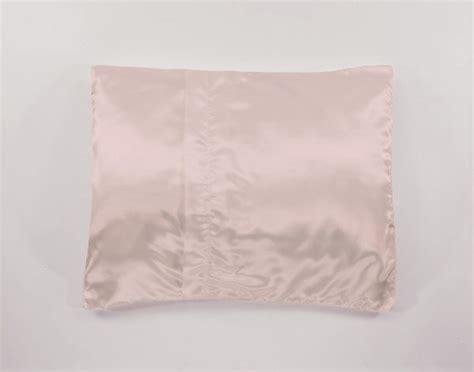 Rose Pink Satin Pillowcase for Kids