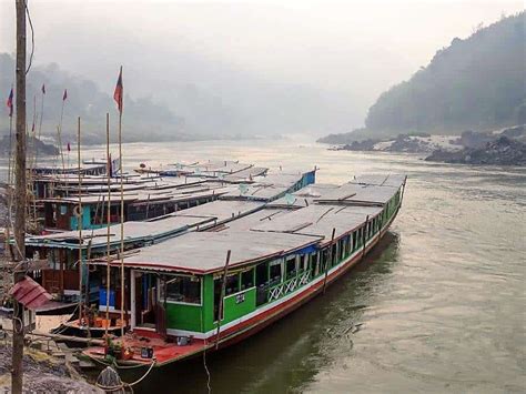 Slow Boat Cruise on the Mekong River from Thailand to Laos