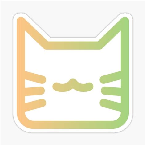 "kaomoji cat" Sticker for Sale by RIVERES | Redbubble