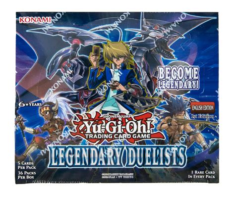 Yu-Gi-Oh! Legendary Duelists Booster Box | DA Card World