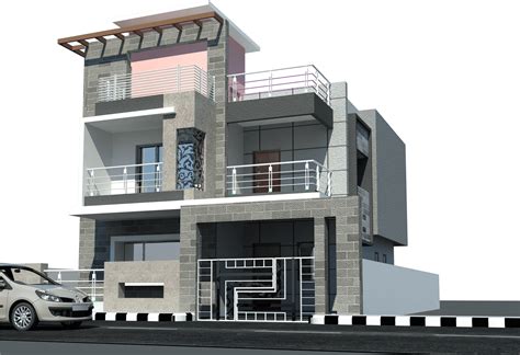 Download Modern House Exterior Design | Wallpapers.com