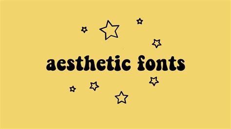 aesthetic fonts âœ§ - YouTube #entrepreneurpeople | Fontes de letra, Logotipos retrô, Download ...