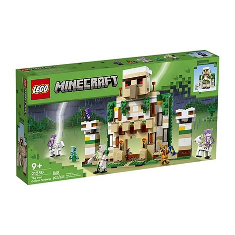 LEGO Minecraft The Iron Golem Fortress 21250 Building Set (868 Pieces) - JCPenney