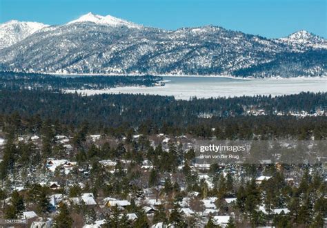 The Big Bear Valley is covered with snow following successive storms... News Photo - Getty Images