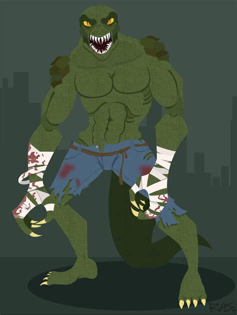 Gotham's Rogues: Killer Croc by rickytherockstar on DeviantArt