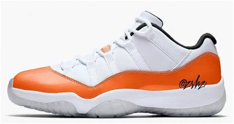 Air Jordan 11 Low "Orange Trance" Debuts Next Spring | Nice Kicks