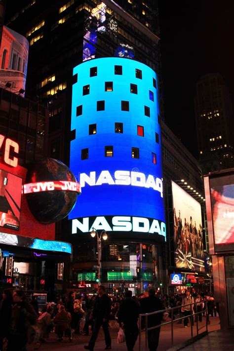 The NASDAQ Stock Market editorial stock image. Image of landmark - 29566579